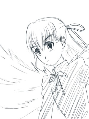 ありがちな画風で らくがきアンリ絵